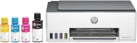 HP Smart Tank 580 AiO Print Scan Copy 12/5ppm Printer