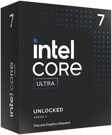 INTEL Core Ultra 7 265F 2.4GHz LGA1851 30M Cache Box CPU