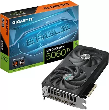 GIGABYTE GeForce RTX 5060 Ti EAGLE OC 8GB GDDR7 3xDP 1xHDMI VGA