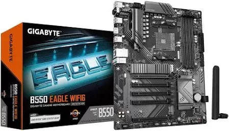 GIGABYTE B550 EAGLE WIFI6 AM4 4xDDR4 ATX HDMI USB MB