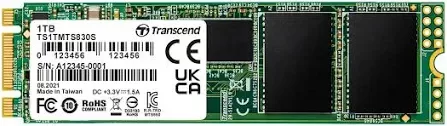 TRANSCEND 1TB M.2 2280 SSD SATA3 B+M Key TLC