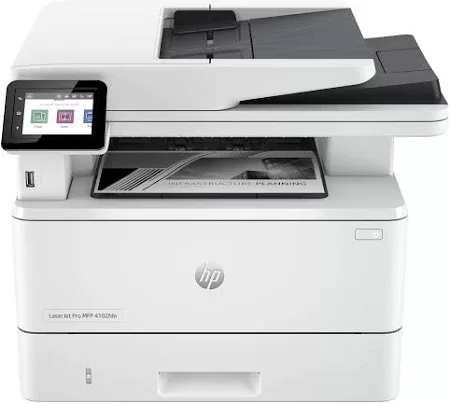 HP LaserJet Pro MFP 4102fdn MFP Mono B/W laser A4 38ppmcopy 40ppmprint 350 sheets USB USB 2.0 Gigabit LAN USB host