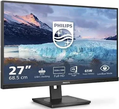 PHILIPS 273S1/00 27inch FHD FHD IPS 16:9 300cd/m2 75Hz HDMI