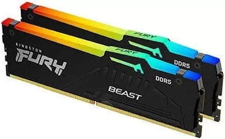 KINGSTON 32GB 3200MT/s DDR4 CL16 DIMM Kit of 2 FURY Beast RGB