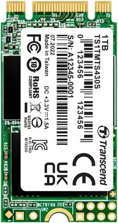 TRANSCEND 1TB M.2 2242 SSD SATA3 B+M Key TLC