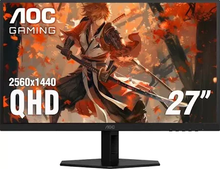 AOC Q27G3XMN/BK 27inch 2560x1440 VA MiniLED 336 Zones 180Hz Freesync Premium DP 2xHDMI