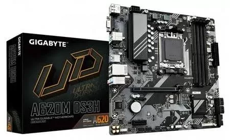GIGABYTE A620M DS3H AM5 2xDDR5 4xSATA 1xM.2