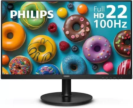 PHILIPS 221V8/00 Monitor 21.5inch FHD 75Hz 4ms HDMI VGA