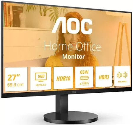 AOC U27B3CF 27inch 3840x2160 2xHDMI USB Black