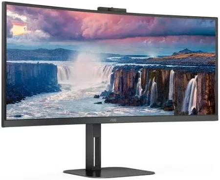AOC U34V5C/BK 34inch VA WQHD display 3440x1440 21:9 4ms 300cd/m2