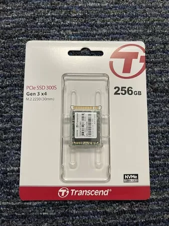 TRANSCEND 256GB M.2 2230 SSD PCIe Gen3x4 NVMe 3D TLC DRAM-less