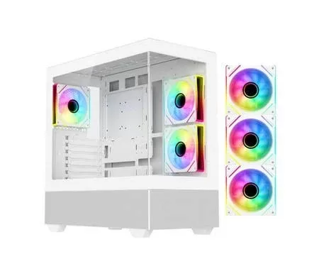 GEMBIRD Gaming ARGB case Fornax 500 white