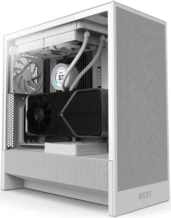 NZXT PC case H5 Flow midi tower 2024 black window