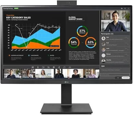 LG 27BQ75QC-B.AEU 27inch QHD IPS 75Hz 5ms Monitor HDMI DP USB-C