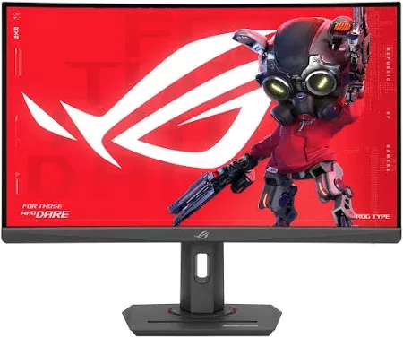 ASUS ROG Strix XG27WCS 27inch Fast VA WLED Curved 1500R QHD 16:9 180Hz 400cd/m2 1ms HDMI DP USB-C Black