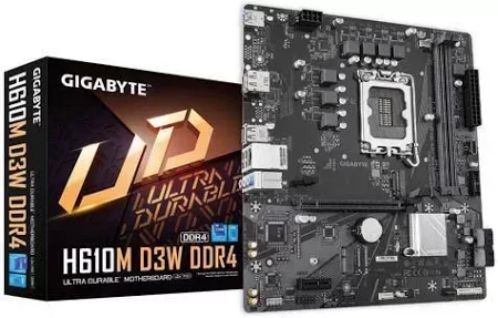 GIGABYTE H610M D3W DDR4