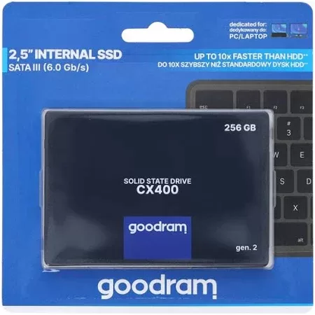 GOODRAM CX400 GEN.2 SSD 1TB SATA3 2.5inch 550/500MB/s