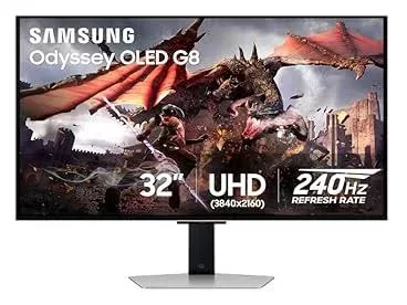 SAMSUNG Odyssey 27inch OLED QHD Glare-Free 16:9 360hz 250cd/m2 0.03ms G2G 2xHDMI 2.1 DP 1.4