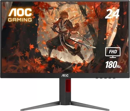 AOC 24G4X 23.8inch Gaming Monitor FreeSync 1920x1080 1ms HDMI DP Black