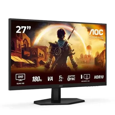 AOC Q27G42XNE 27inch Fast VA QHD 180Hz 0.5ms 300cd/m2 HDMI 2.0 DP1.4 Speakers