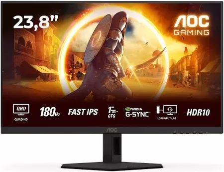 AOC Q25G4SR 24.5inch QHD Fast IPS 300Hz 0.03ms 400cd/m2 HDMI2.1 DP Speakers Height