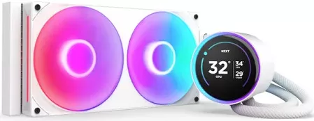 NZXT CPU water cooling Kraken Elite 280 RGB V2 LCD white