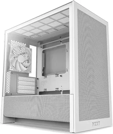 NZXT PC case H3 Flow Mini Tower white