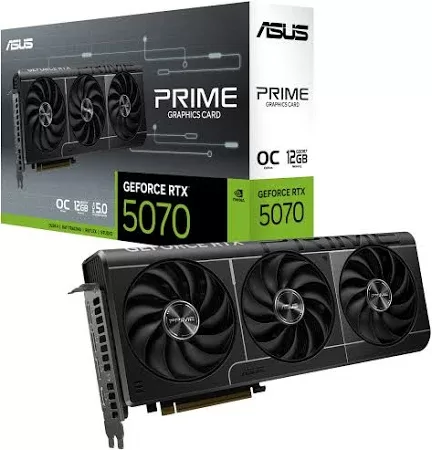 ASUS PRIME GeForce RTX 5070 12GB GDDR7 OC Edition