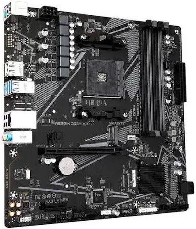 GIGABYTE A520M DS3H V2 AM4 4xDDR4 Micro ATX MB 4xSATA 1xM.2