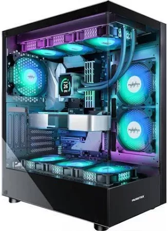 NATEC Fury Shobo SH4F RGB Midi Tower with window black