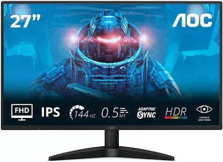 AOC 27B36X 27inch FHD 16:9 IPS 144Hz HDMI 1.4DP