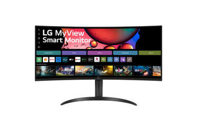 LG 34U650A-B.AEU 34inch WQHD IPS UltraWide 21:9 Curved Display 2xHDMI DP