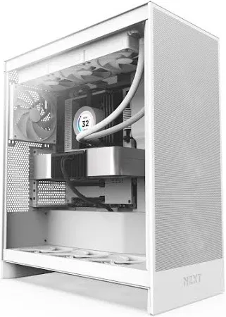 NZXT PC case H7 Flow 2024 window White