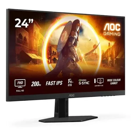 AOC Q24G4RE 23.8inch Fast IPS QHD 180Hz 300cd/m2 1ms HDMI2.0 DP1.4