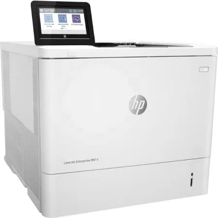 HP LaserJet Enterprise M611dn Printer Mono Duplex laser A4 1200x1200dpi 61ppm 650sheets USB LAN