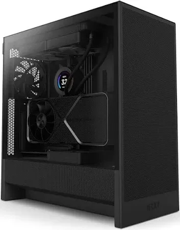 NZXT PC case H5 Flow midi tower 2024 black window