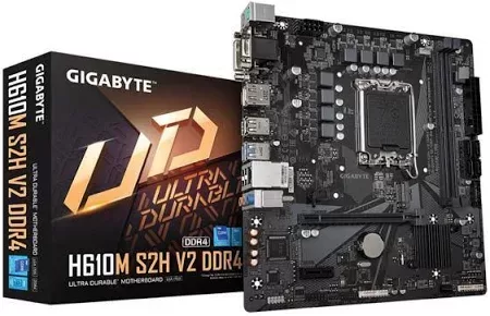 GIGABYTE H610M S2H V2 LGA1700 2xDDR5 4xSATA 1xM.2