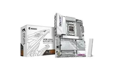 GIGABYTE X870E A ELITE WF7 ICE AM5 4xDDR5 4xM.2 4xSATA