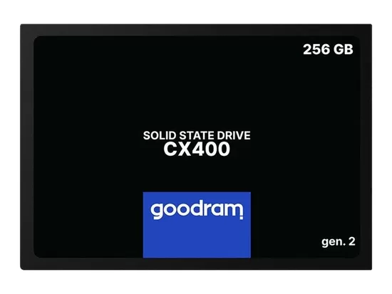GOODRAM CX400 GEN.2 SSD 256GB SATA3 2.5inch 550/480MB/s