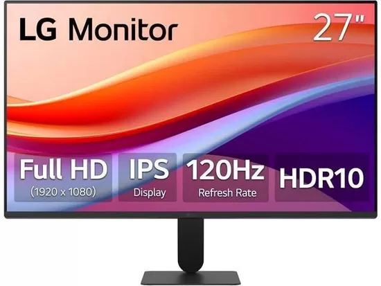 LG 27U41YA-B 27inch FHD IPS 120Hz Monitor HDMI
