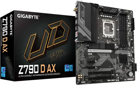 GIGABYTE Z790 D AX LGA1700 4xDDR5 3xM.2 4xSATA