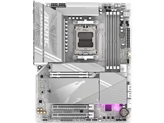 GIGABYTE X870 A ELITE WF7 ICE AM5 4xDDR5 ATX 2xHDMI USB WIFI MB