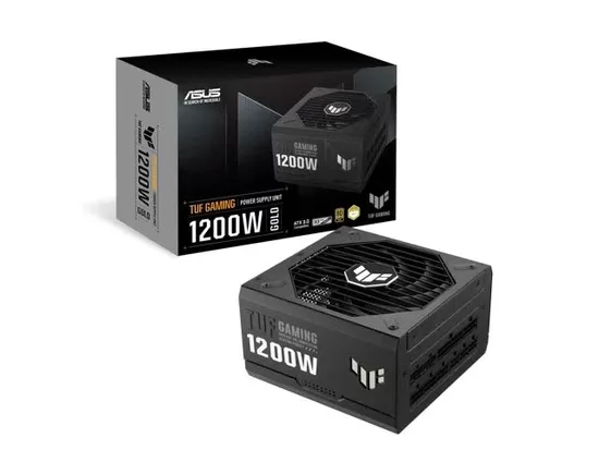ASUS TUF Gaming 1200W Gold Fully Modular Power Supply 80+ Gold Certified Military-grade Components Dual Ball Bearing