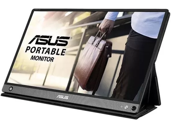 ASUS MB16AHP 15.6inch Portable monitor built-in battery WLED IPS 16:9 5ms 60Hz -1920x1080 220cd m2 USB Type-C adapter USB Type-A 3Y