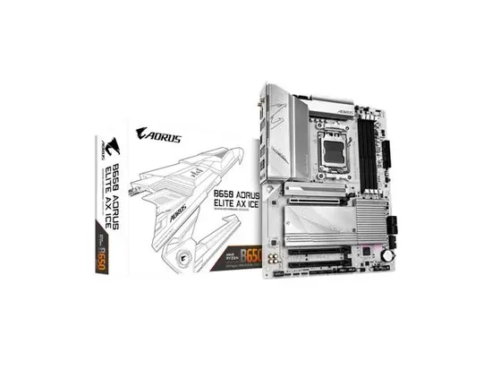 GIGABYTE B650 A ELITE AX ICE AM5 4xDDR5 4xSATA 3xM.2