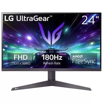 LG 24GS50F-B.AEUQ UltraGear 23.7inch VA FHD 16:9 180Hz 250cd/m2 5ms 2xHDMI DP