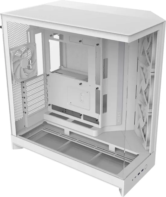 NZXT PC case H9 Flow 2025 Midi tower white