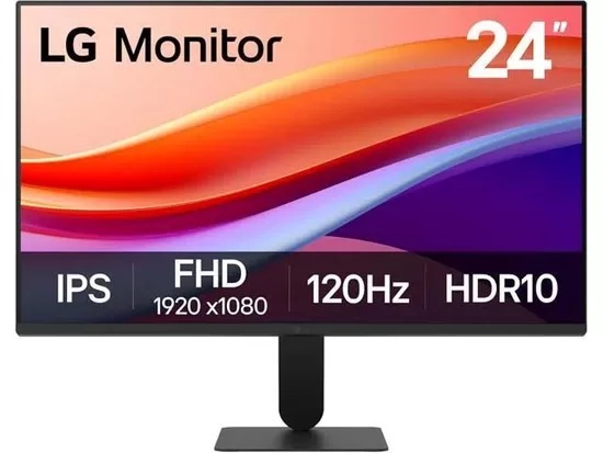 LG 24U41YA-B 24inch FHD IPS 120Hz Monitor HDMI