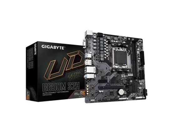 GIGABYTE B650M S2H AM5 2xDDR5 mATX HDMI DP D-SUB USB MB