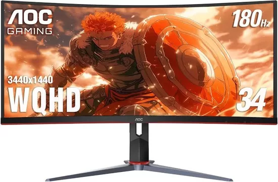 AOC AG346UCD 34inch 3440x1440 0.03ms 2xHDMI DP USB Black